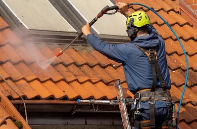 Démoussage et hydrofuge de toiture à Hyds